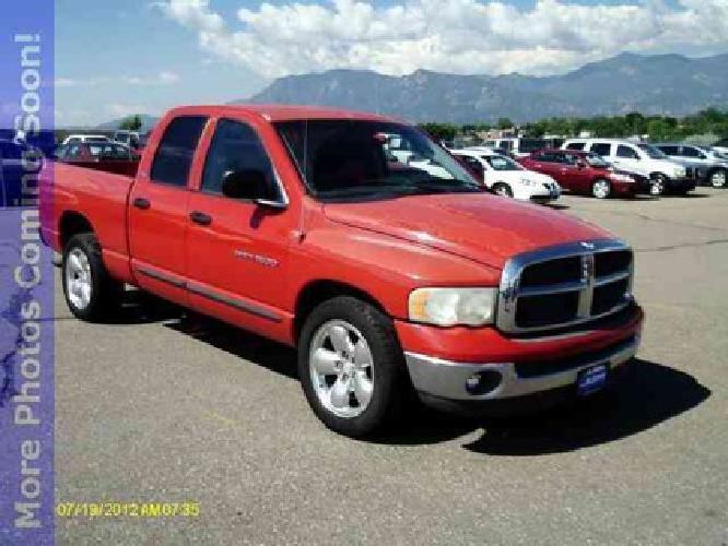 2002 dodge ram 1500 slt in colorado springs, co