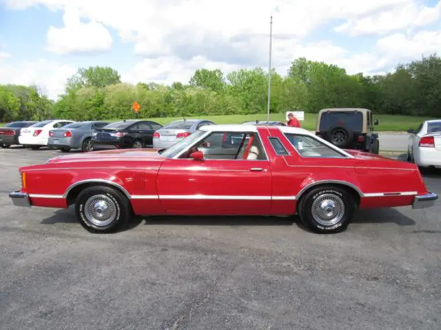 1977 ford thunderbird 44,000 actuals miles. 2 owner, one family. lipstick red