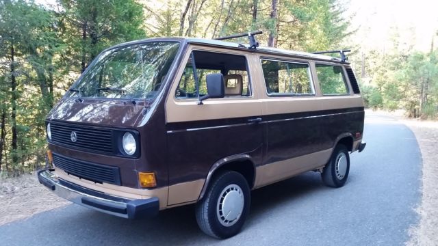 1984 vw vokswagen vanagon gl - original paint