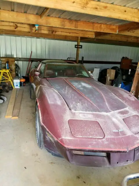 1981 corvette rolling chassis