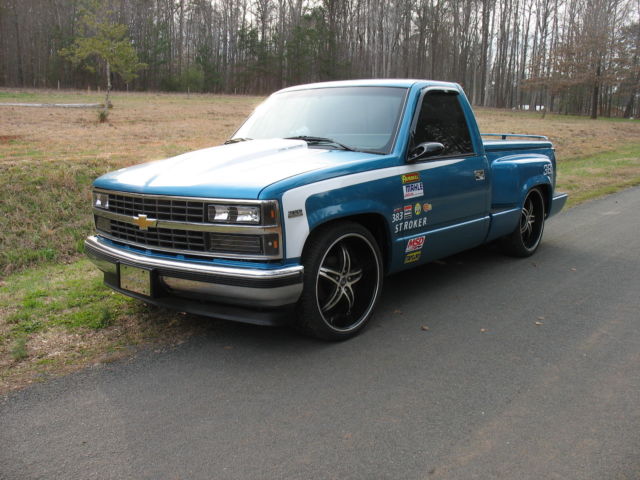 1988 chevy - chevrolet - c1500 custom bagged truck----l@@k--!!!!! make offer