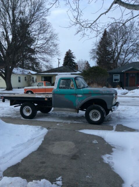 * rare* 1966 f250 4x4 w/a dealer installed flatbed