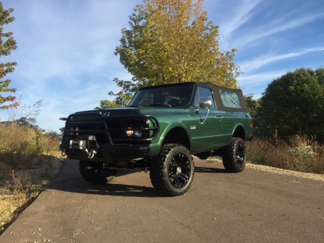 1970 gmc k5 jimmy custom modded build must see! pro athlete owned! look!