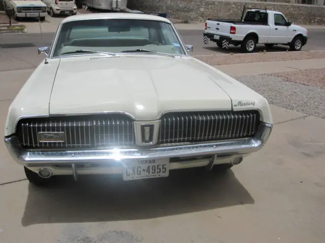 1967 mercury cougar with three speed manaul transmission