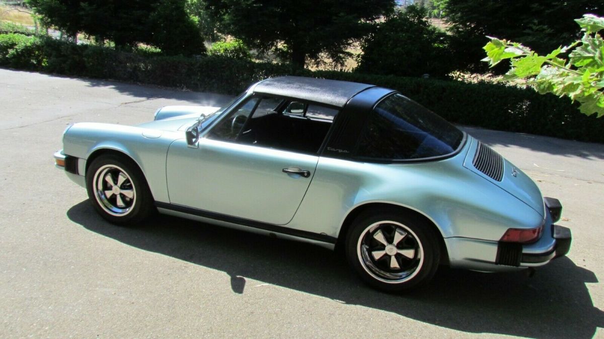 1985 porsche 911 targa ice green metallic 46518 original miles, stunning!!!!!!!!