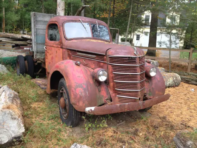 1937 international 2 two ton pto dump pickup truck straight 6 **no reserve!!**