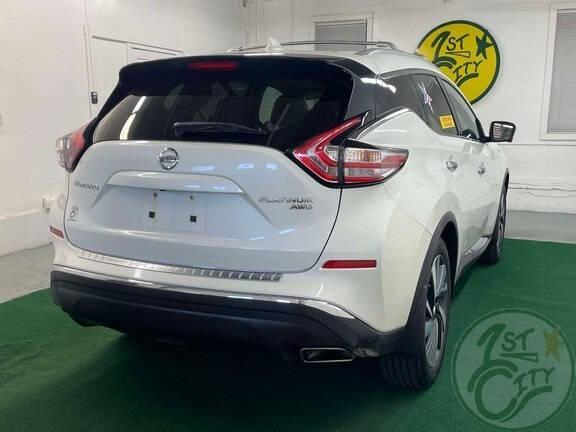 2018 nissan murano platinum