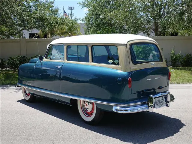 1952 nash rambler station wagon -concours restoration