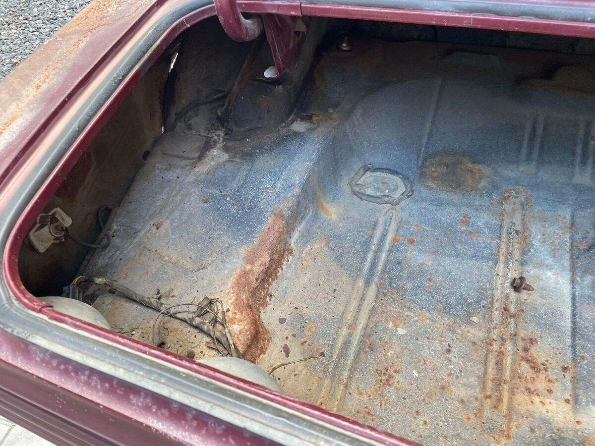 1969 pontiac firebird red rwd manual original