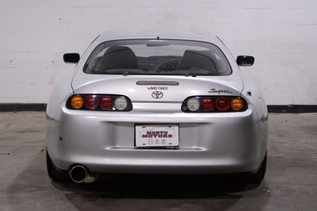 1993 toyota supra 72,650 miles silver coupe 2jz-ge 4 speed auto right hand drive