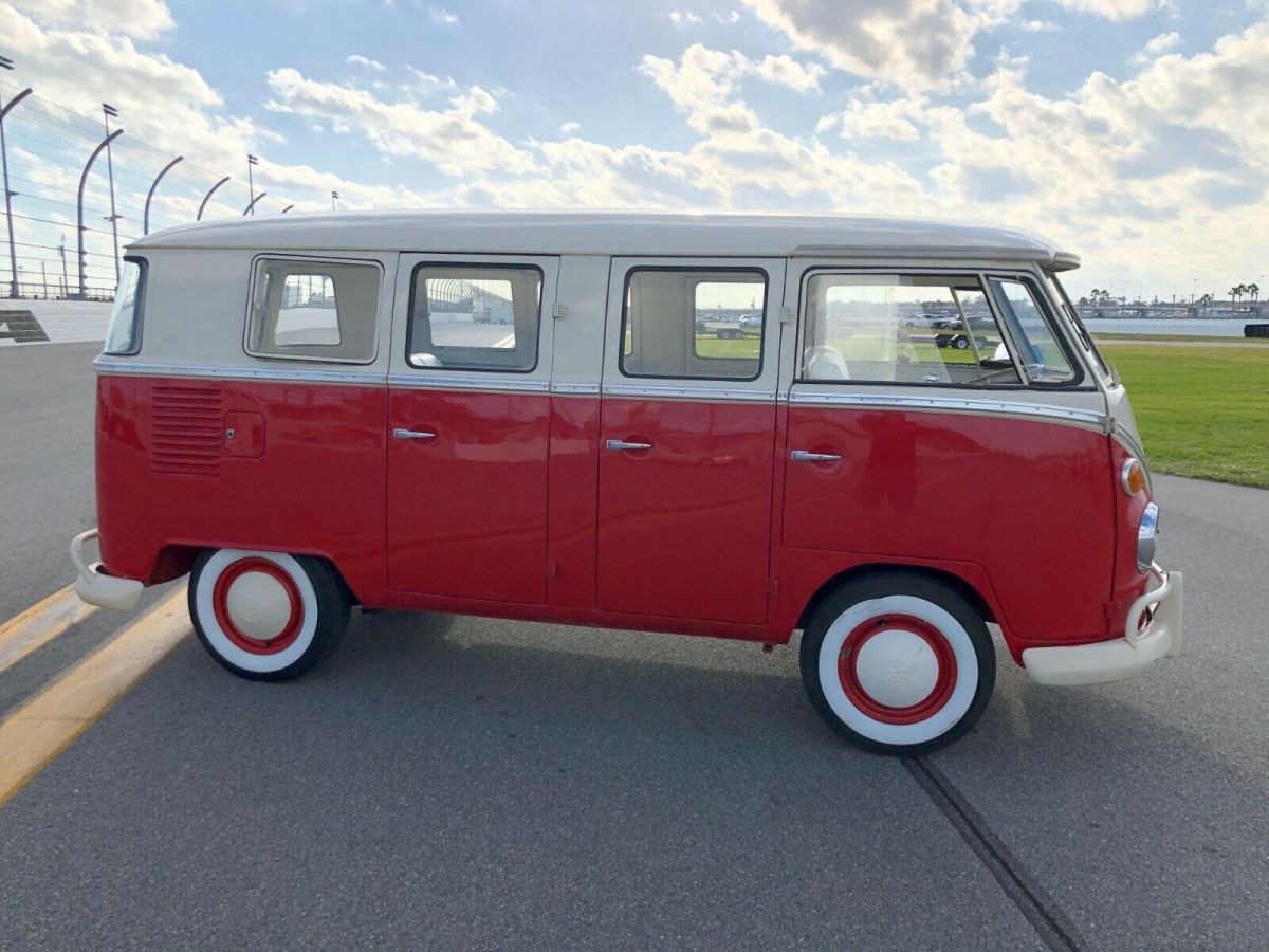 1972 vw bus kombi transporter 6 doors deluxe split window