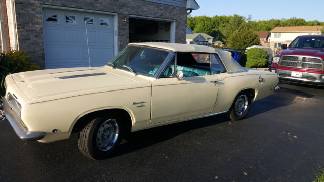 1968 plymouth barracuda convertible - 318 v8