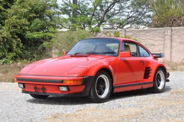 1987 porsche 930 s turbo (slantnose) coupe