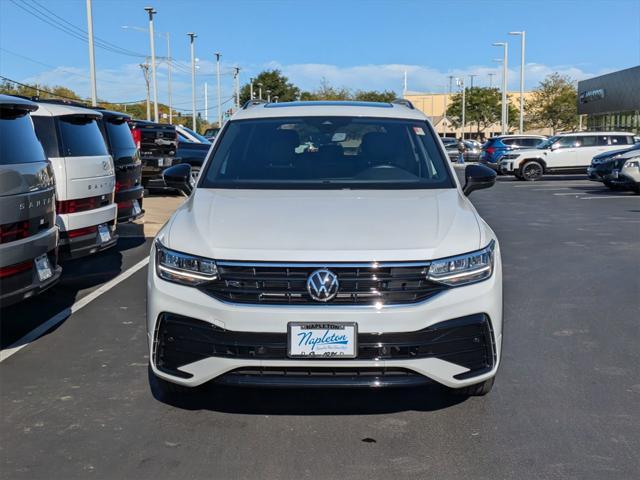 2022 volkswagen tiguan 2.0t se r-line black
