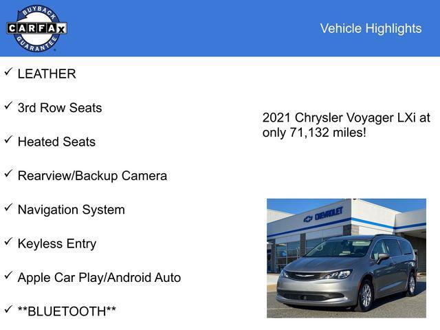 2021 chrysler voyager lxi