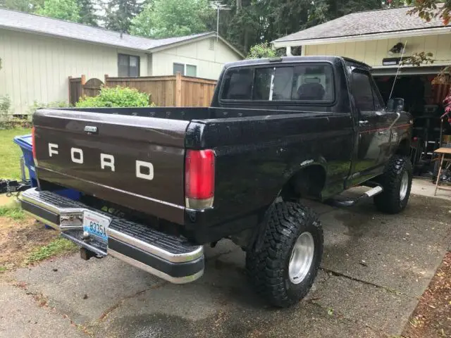 1985 ford f-150 short bed 4x4 lifted automatic