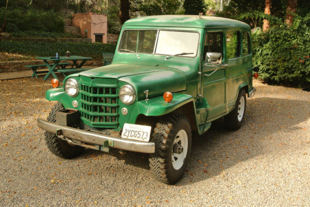 1952 willys station wagon