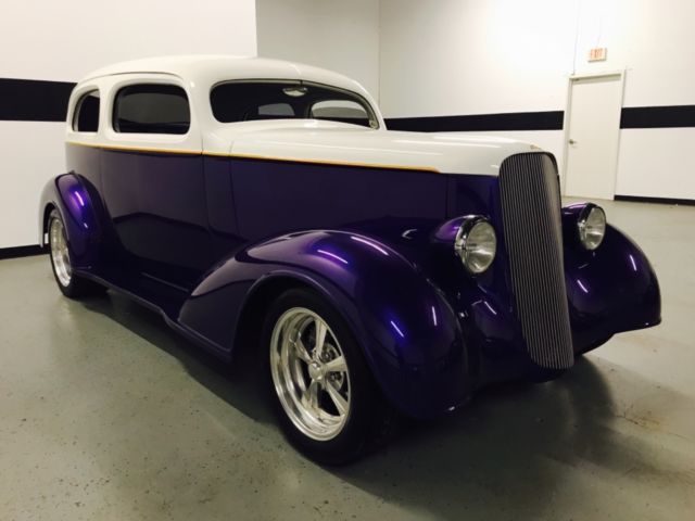 1936 chevy master deluxe street rod custom! lt1 engine! a/c! air ride! show car!