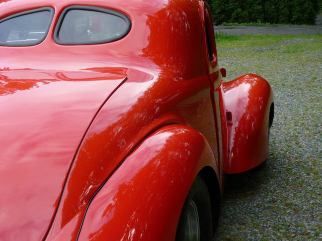 1941 willys coupe real steel pro street
