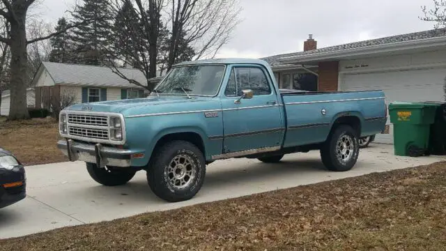 1979 dodge adventurer se power wagon pickup truck 4x4