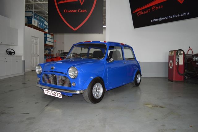 1962 austin mini blue great deal!