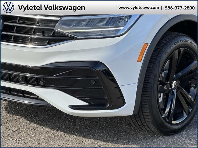 2023 volkswagen tiguan 2.0t se r-line black