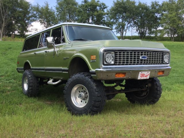 1972 chevy suburban restomod ls swap lq4 fuel injected 6.0 western truck