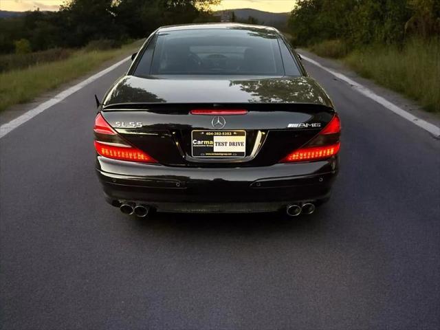 2004 mercedes-benz sl-class sl 55 amg roadster 2d