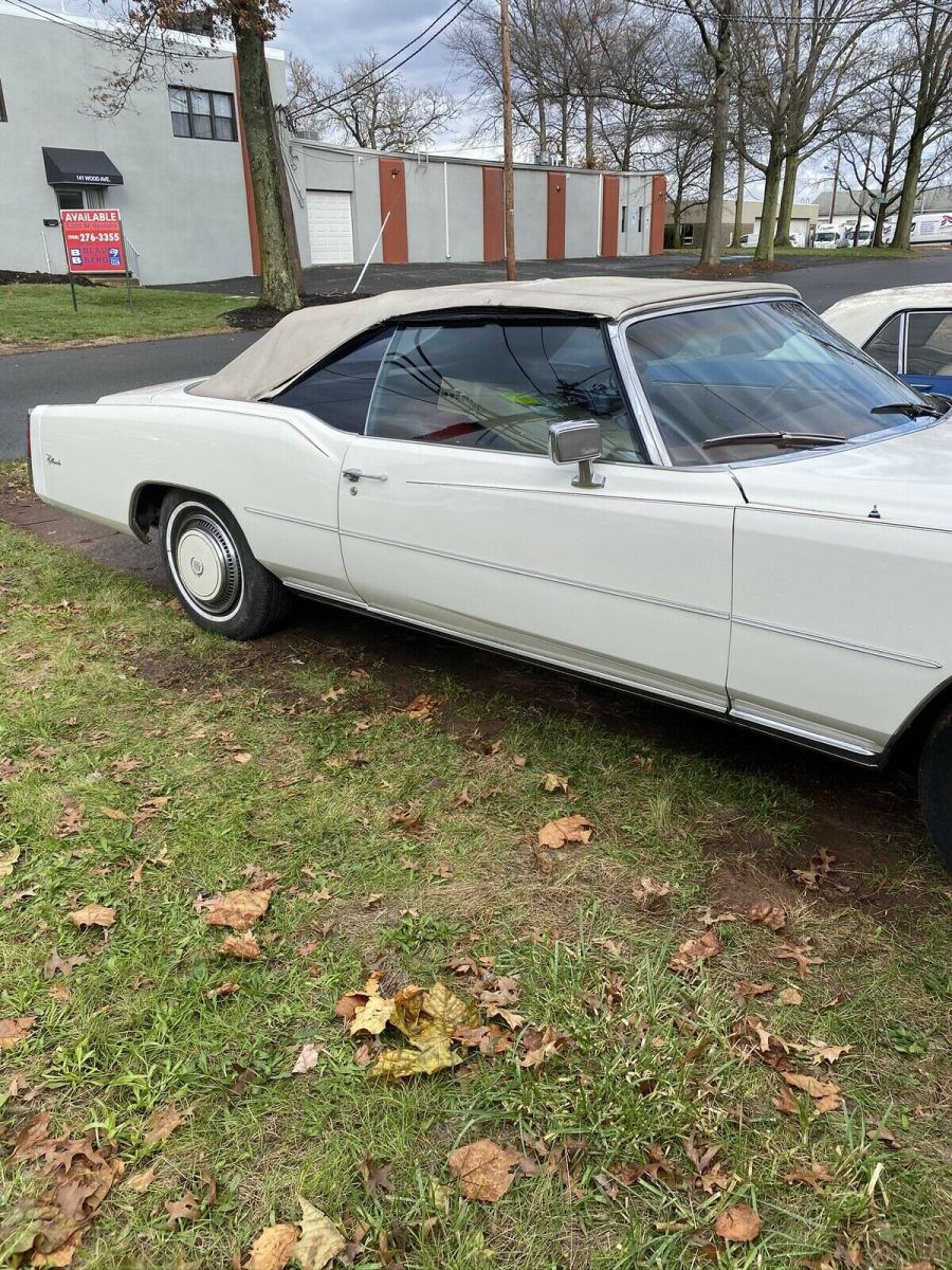 1976 cadillac eldorado convertible white rwd automatic eldorado