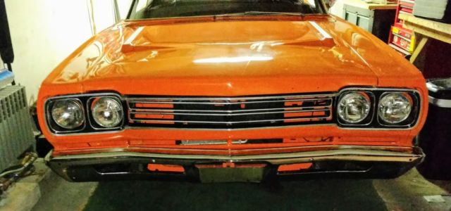 1969 plymouth road runner convertible resto mod 440- 727 auto, dana 60