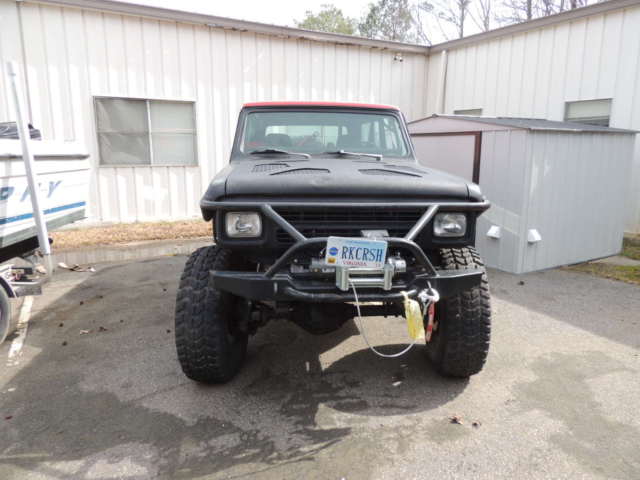 1972 international scout ii rock crawler monster truck mudder