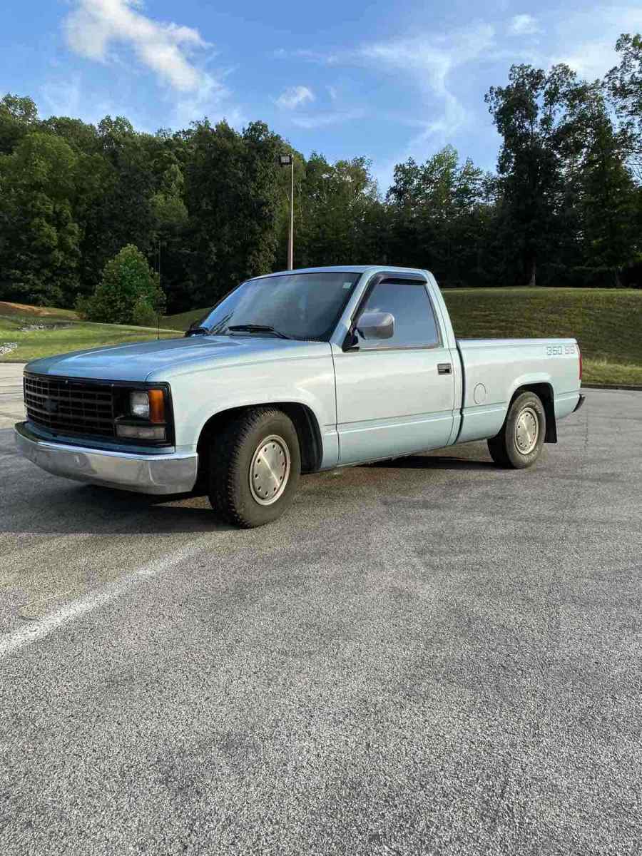 1991 chevrolet c1500 pickup blue rwd manual c1500