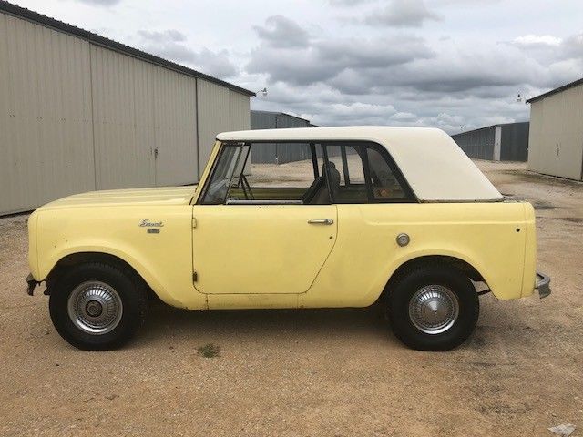 1966 international scout ultra rare "sport top edtion" made only two years