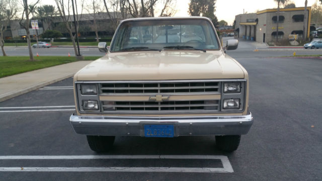 1984 chevrolet silverado 3/4 ton in california