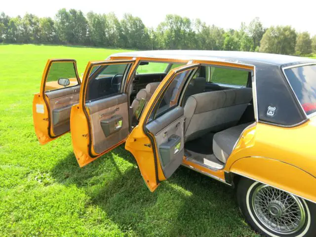 1986 pontiac parisienne six door sedan, armbruster stageway, limo, 455 v8