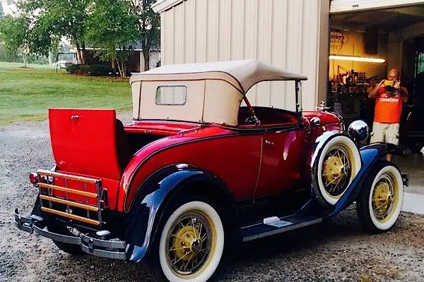 ford model a 1930 deluxe roadster