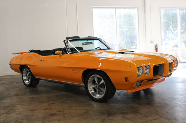 1970 pontiac gto 96179 miles orange convertible
