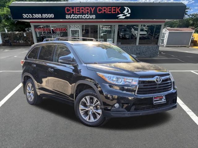 2015 toyota highlander xle