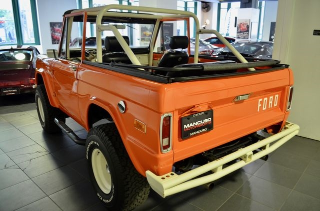 1969 ford bronco sport 115835 miles orange 5.0 fuel injected v8 manual