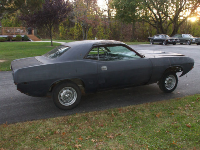 1974 plymouth barracuda 'cuda project car clear title !!!!!