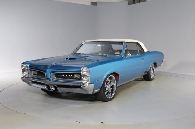 1966 pontiac gto 66k low miles refurbished