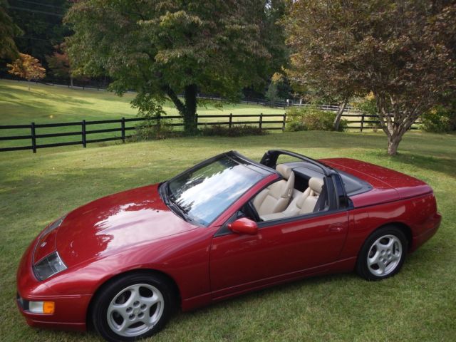 1993 nissan 300zx convertible 72k original miles excellent condition no reserve
