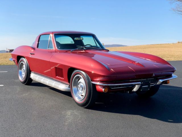 1967 chevrolet corvette rare#smatch327ci/350hpfacta/c*partialtanksticker*rare