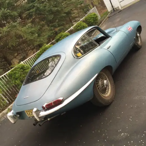 jaguar e-type flat floor welded louver 12/61 build date