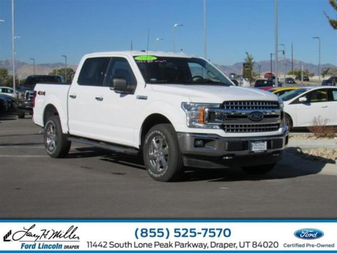 2018 ford f-150 lariat 4x4 lariat 4dr supercrew 5.5 ft. sb for sale in draper, utah