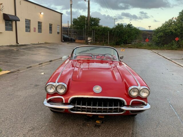 1958 corvette 4-speed, no reserve