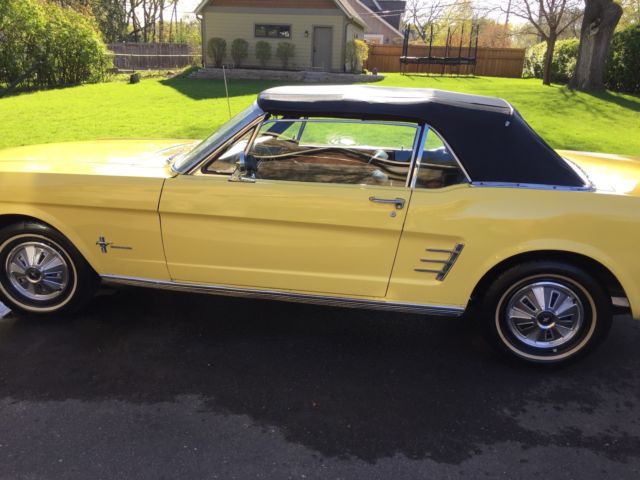 1966 mustang convertible -- cruise in style! 289ci manual, excellent!