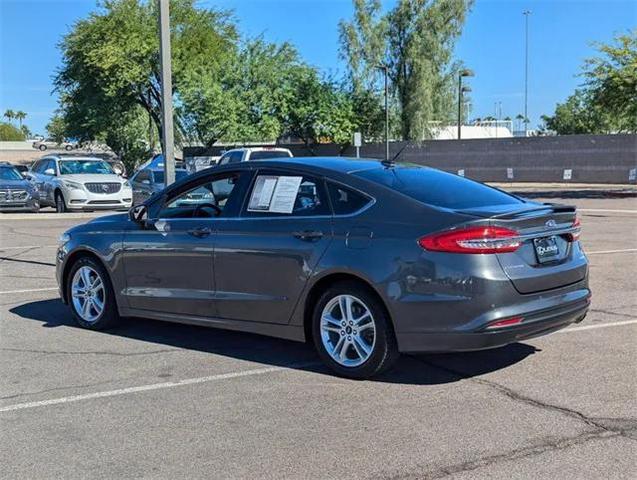 2018 ford fusion se