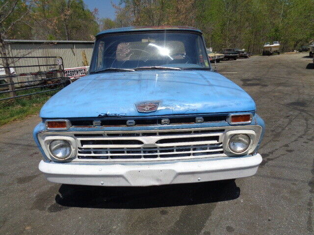 1966 ford f100 short bed rebuilt 289 3 speed runs great 44,000 miles