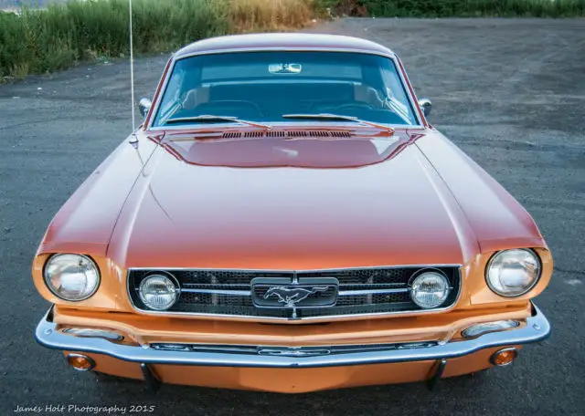 resto-mod 1965 ford mustang coupe
